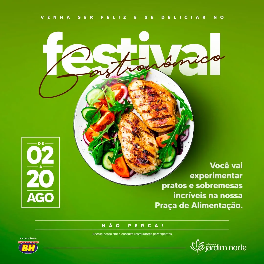 Festival Gastronômico - Jardim Norte