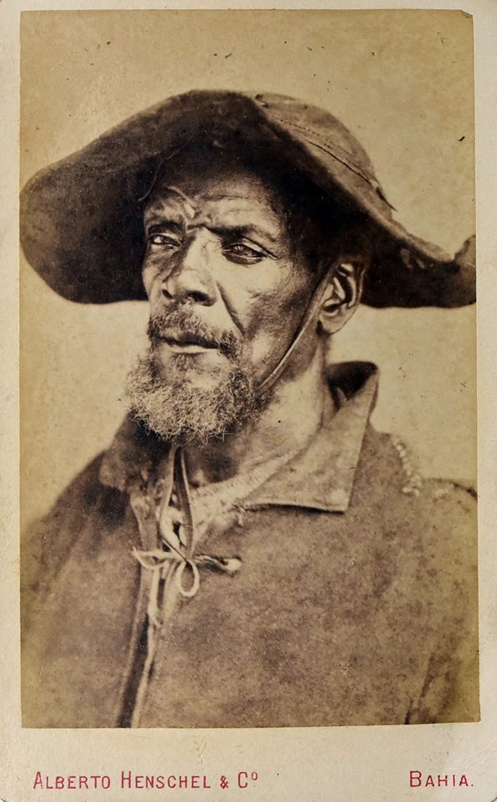 6. Benedito Caravelas (Meia-légua) - Alberto Henschel & Co. - (Photographia Allemã) - Bahia - c. de 1860-1870
