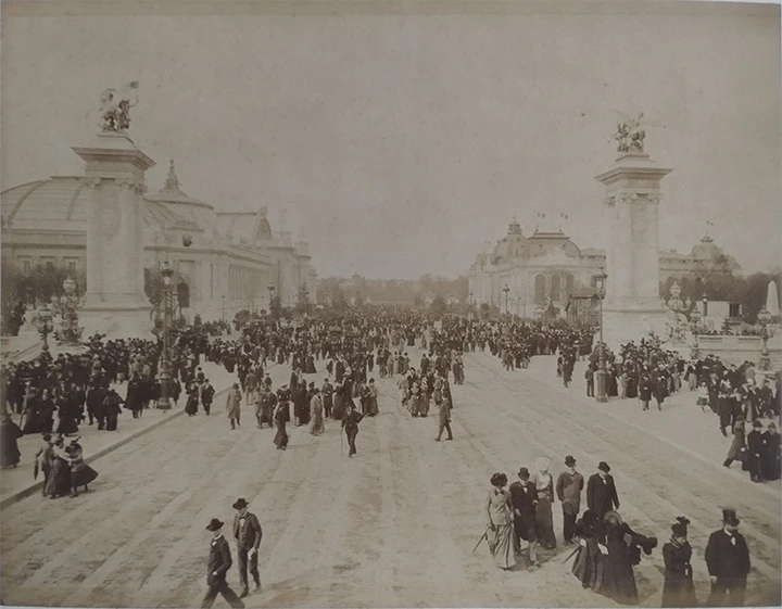 Exposição Universal de 1900 - Perspectiva da avenida Nicolau II - Neurdein - Paris (França) - 1900