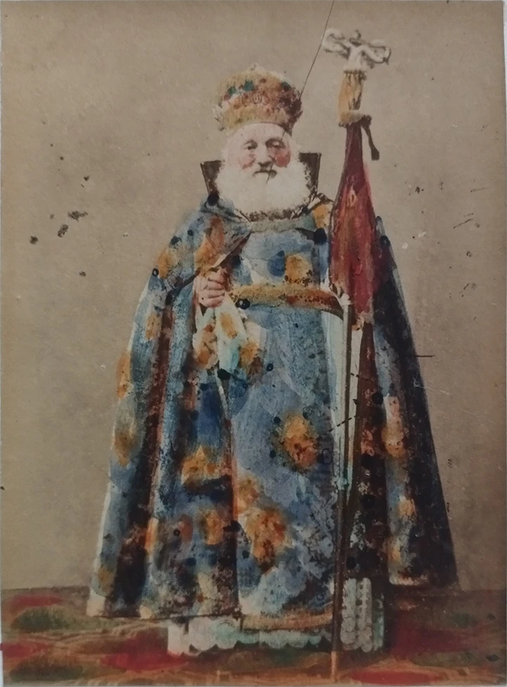 (Vigário geral do convento) - fotógrafo não identificado - Veneza (Itália) - século XIX copiar